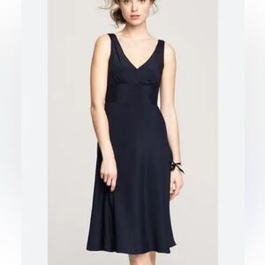 J. Crew Sophia Silk Black Dress Women’s 2